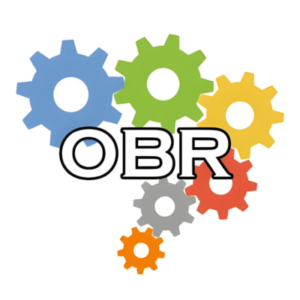 Logotipo do grupo OBR – Olimpíada Brasileira de Robótica